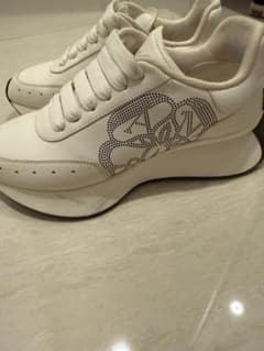 Alexander McQueen スニーカー ホワイト/ブラックのサムネイル