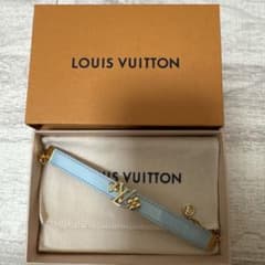 値下げ！LOUIS VUITTON ブレスレット ライトブルー ゴールド金具のサムネイル