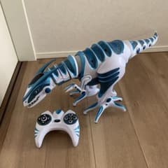 トイザらス限定 ロボザウルス ブルー　恐竜ロボットのサムネイル