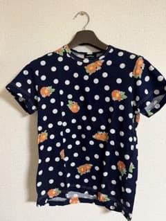 tricot COMME des GARÇONS ドット オレンジプリント 半袖 tricot COMME des GARÇONS ドット オレンジプリント 半袖 - メルカリ