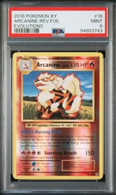 ウインディ2016 POKEMON XY EVOLUTIONS ARCANINE - メルカリ