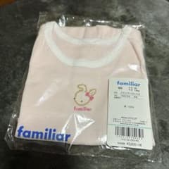 未使用⭐︎美品】ファミリア ロンパース ピンク 90cm - メルカリ