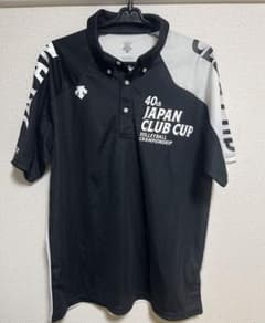 ジャパンクラブカップ 40周年 バレーボール ポロシャツ XOサイズ