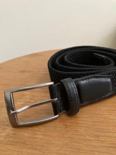 無印良品　ストレッチベルト　黒のサムネイル