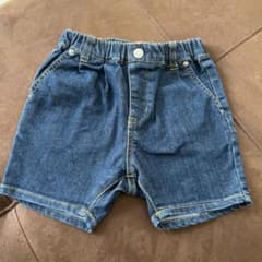 フィス　デニムハーフパンツ 100サイズのサムネイル