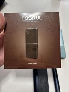 禁煙したので買いたてFASOUL C1 加熱デバイス ブラウン　アイコスおまけ付のサムネイル