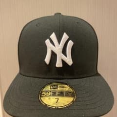 New Era 59FIFTY ブラック キャップのサムネイル