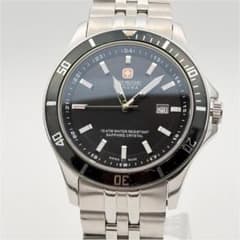 SWISS MILITARY スイスミリタリー ハノワ デイト 6-5161.7 - メルカリ