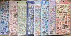 正規品 うるちゅるポップシール プチドロップステッカー 8点セットのサムネイル