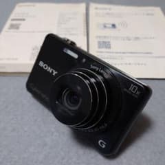 SONY サイバーショット DSC-WX220 ブラック 10倍光学ズームのサムネイル