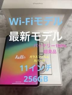Apple iPad Pro 11インチ（M4）256GBシルバー 本体　超美品のサムネイル