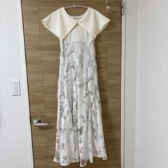 dazzlin オパールフラワーコルセットワンピース 白 Sサイズのサムネイル