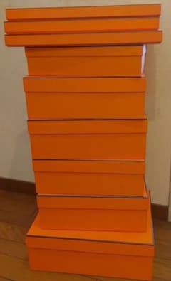 HERMES エルメス 空箱 ギフトボックス 9個 - メルカリ