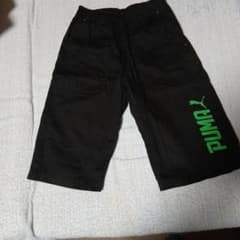 PUMA ハーフパンツ ブラック 140cmのサムネイル
