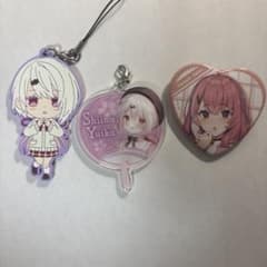にじさんじ 椎名唯華 笹木咲 缶バッジ アクリルキーホルダー 3点セットのサムネイル
