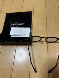 Yohji Yamamoto ブラックオーバルメガネのサムネイル