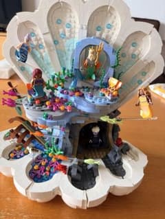LEGO 43225 ディズニー プリンセス リトル・マーメイドのシェル・パレス