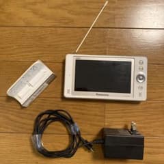 Panasonic ポータブルテレビ ビエラ VIERAワンセグ SV-850V - メルカリ