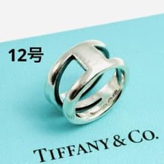 Tiffany ダイアゴナル シルバーリング 12号 Ag925 ティファニー - メルカリ