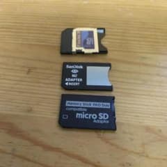miniSD card adapter + Memory Stick M2 + other