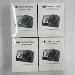 DJI Osmo Action 4 スタンダードコンボ 4個セットのサムネイル