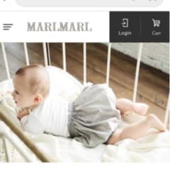 マールマール 80cm かぼちゃパンツ　シルバーのサムネイル