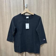 champion M size(ウィメンズ) ブラック　七分袖　Tシャツのサムネイル