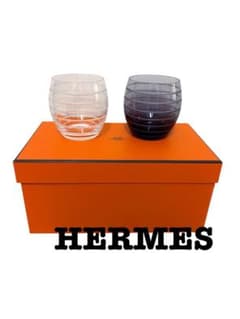 HERMES ファンファーレ　ペアグラスのサムネイル