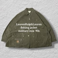 90s LaurenRalphLaurenミリタリー フィッシングジャケット3X 90s LaurenRalphLaurenミリタリー フィッシングジャケット3X - メルカリ