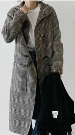 ok.soon ウールリバーコート【完売品】試着のみのサムネイル