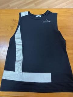 jump one トレーニングウェア ノースリーブ ブラックのサムネイル