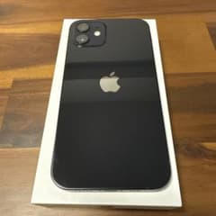 iPhone12 64GB SIMフリー　ブラック　アイフォン12のサムネイル
