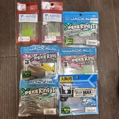 値下げ　アジング　ワームセット　中古のサムネイル