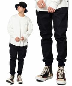 【glamb(グラム)】Easy jogger rigid denimのサムネイル
