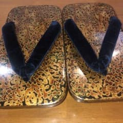 下駄　高級漆器　津軽塗のサムネイル