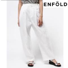 【新品タグ付き】⭐️ENFÖLD⭐️シアーレイヤードパンツオーガンジー ブルー 新品タグ付き】⭐️ENFÖLD⭐️シアーレイヤードパンツオーガンジー