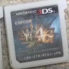 3DSゲームソフト モンスターハンター4G（MH4G）のサムネイル