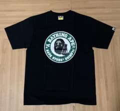 ☆未使用☆ APE 渋谷 ハチ公 モヤイ像 Tシャツ Lサイズ シャーク 