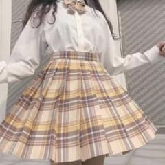 JK 制服風　プリーツスカートのサムネイル