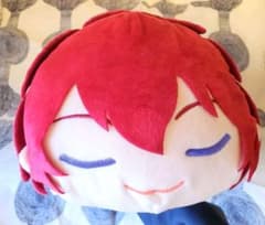 【値下げ不可】開封済タグ無し あんスタ 朱桜司 もちもちマスコットピロー 値下げ不可】開封済タグ無し あんスタ 朱桜司 もちもちマスコット