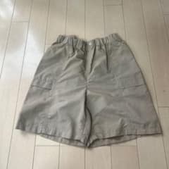 UNIQLO キッズ 半ズボン 130 ベージュのサムネイル