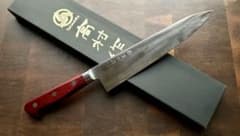 高村刃物 牛刀 210㎜ 粉末ハイス鋼 包丁 SG2 洋包丁 7寸 - メルカリ