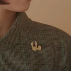 ...mina perhonen...coniglioブローチ ゴールド Yahoo!オークション - 「mina perhonen ブローチ」ミナ ペルホネン (み