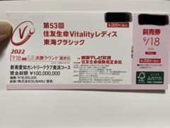 住友生命Vitalityレディス東海クラシック　９／18(日)最終日 1枚のサムネイル