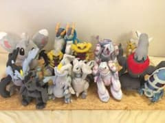 ポケモンぬいぐるみ14体セット　ダイヤモンドパール、ブラックホワイトのサムネイル