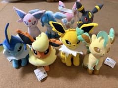 ポケモン もふぐっと イーブイフレンズ ぬいぐるみ 8種セットのサムネイル