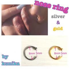 ☆★フェイク鼻ピアス★☆のサムネイル