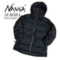 【美品】NANGA AURORA ダウンジャケット FREE ブラック 日本製のサムネイル
