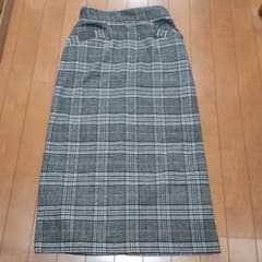 グローバルワーク　sizeM　チェックスカートのサムネイル