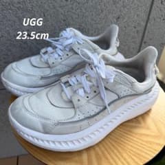 UGG アグ CA805 V2 厚底　スニーカー 23.5cm 白 ベージュ